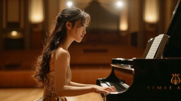 1579 Stock Cake Elegant Piano Performance 1755857671