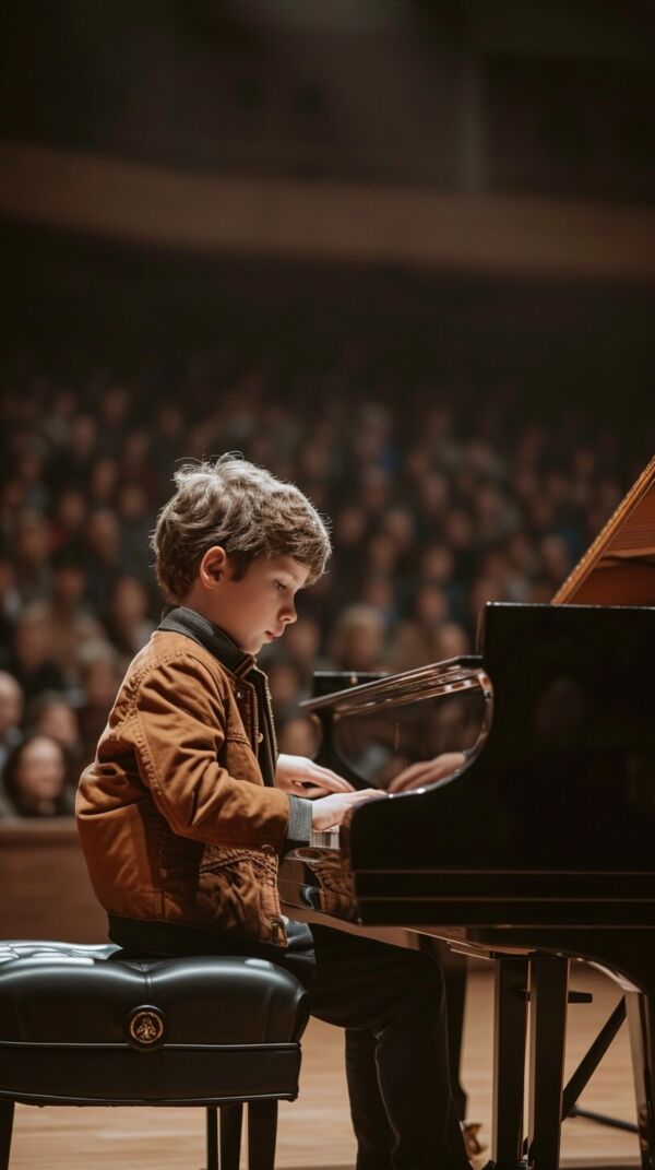 1579 Stock Cake Young Pianist Performs 1755857547