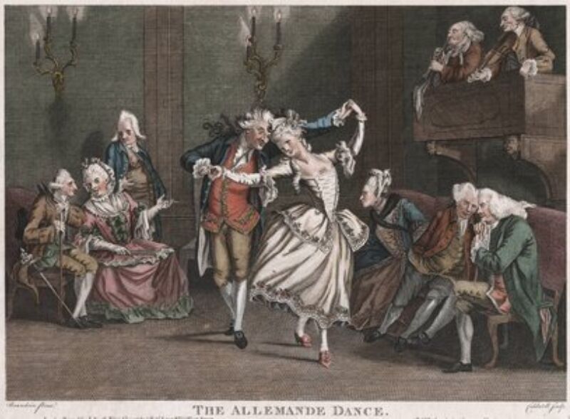 The Allemande Dance